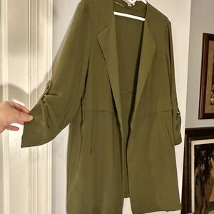 Philosophy Olive Blazer Jacket